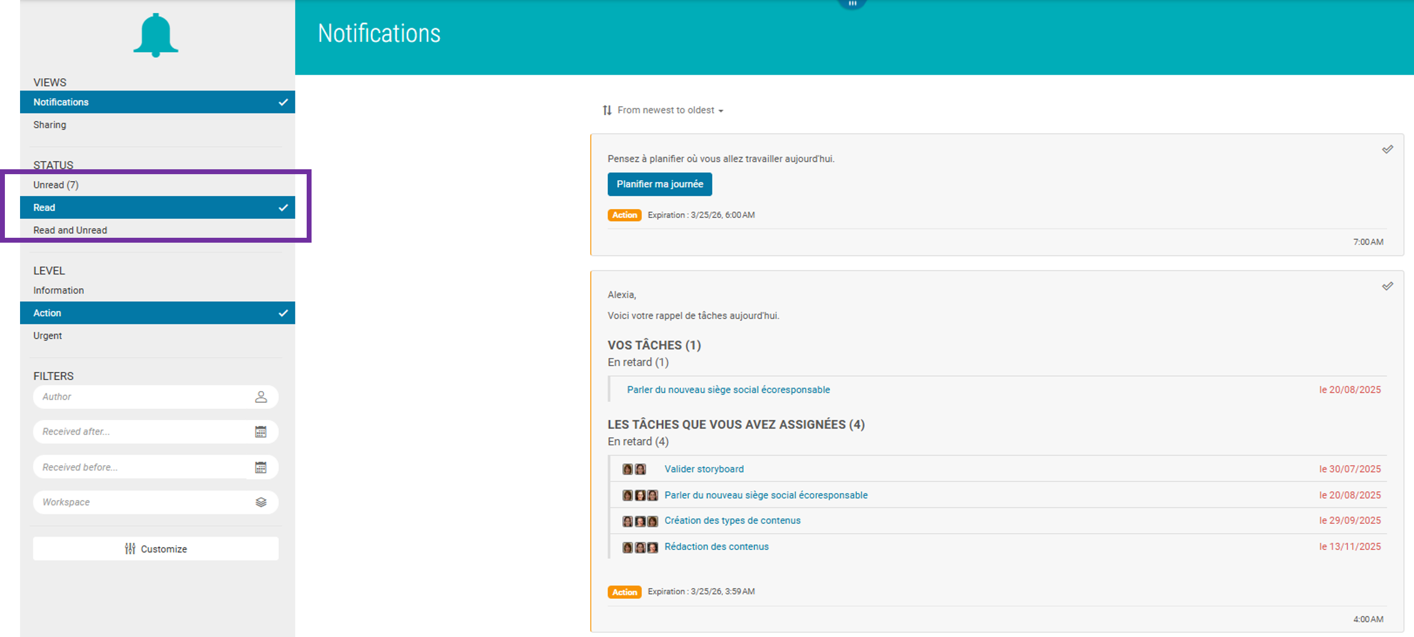 Accédez aux notifications Image6