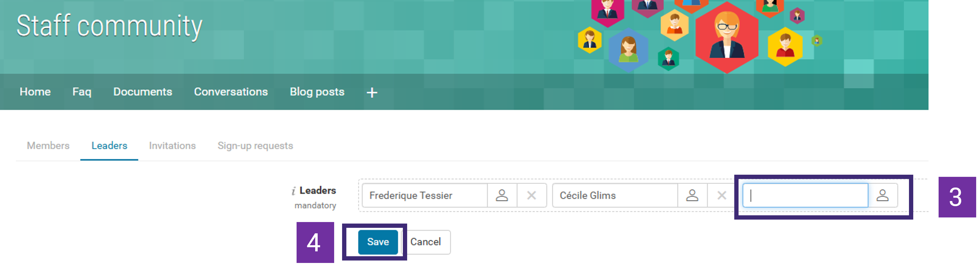 Ajoutez un animateur à ma communauté Image4