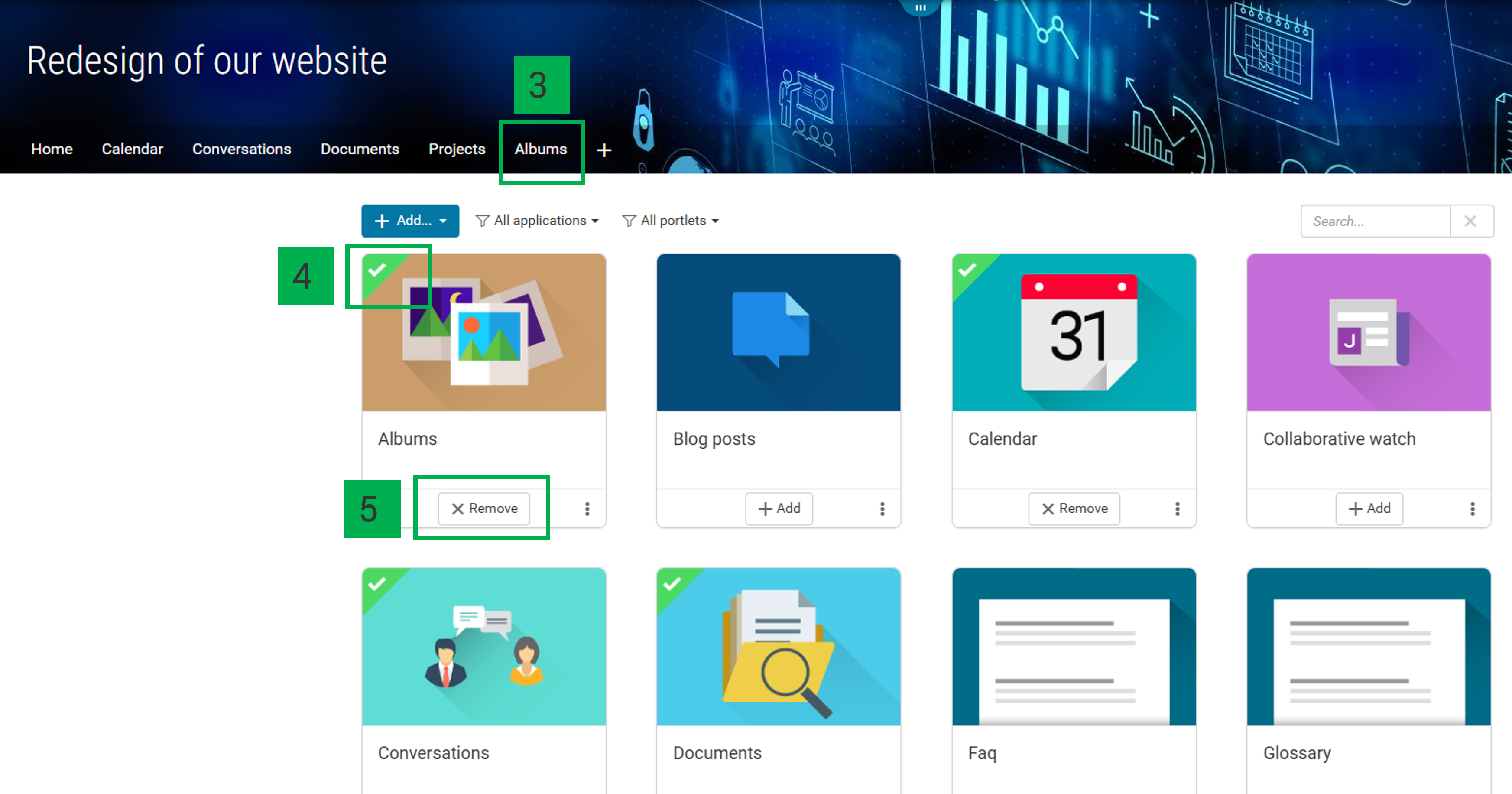 Ajoutez une application communauté Image3