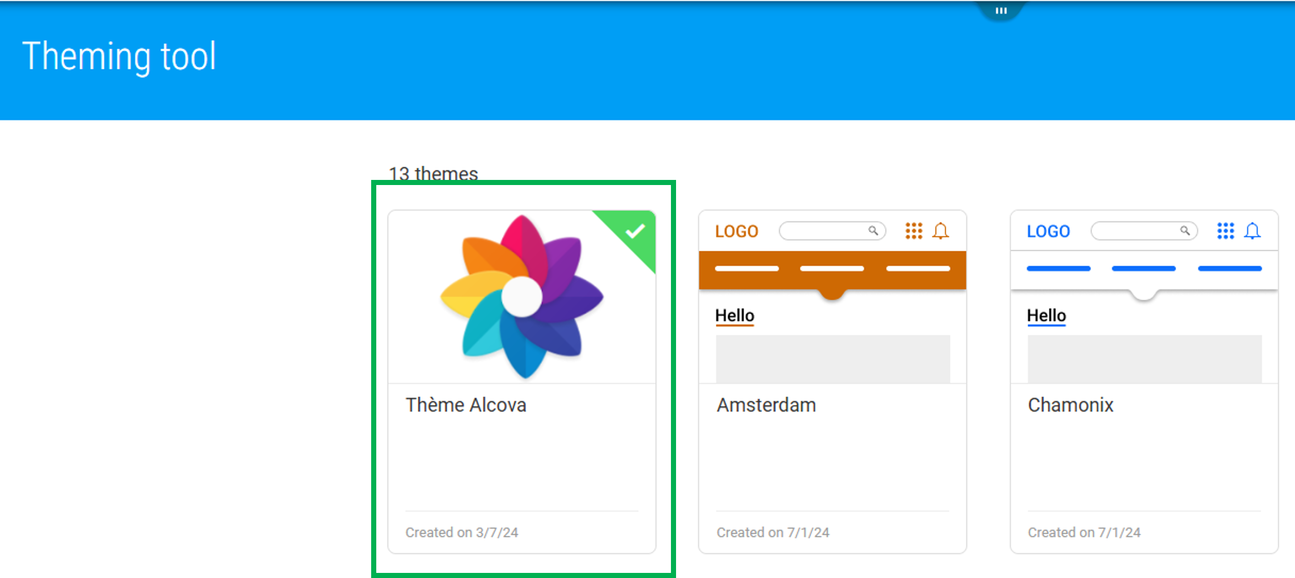 Changez le logo de votre plateforme.Image2